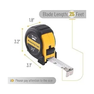 Mr. Pen Cinta métrica 25 pies cinta métrica de acero_2