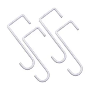 Ganchos de vinilo para valla de 2 x 6 pulgadas ganchos de_1