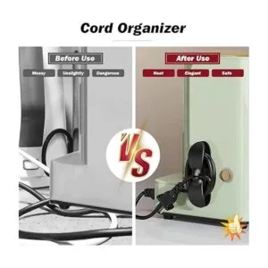 Paquete de 4 organizadores de cables para_5