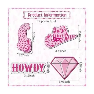 Imanes de refrigerador preppy rosa para mujer imanes de_2