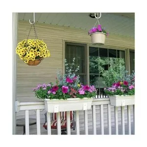 Ganchos de vinilo para valla de 2 x 6 pulgadas ganchos de_5