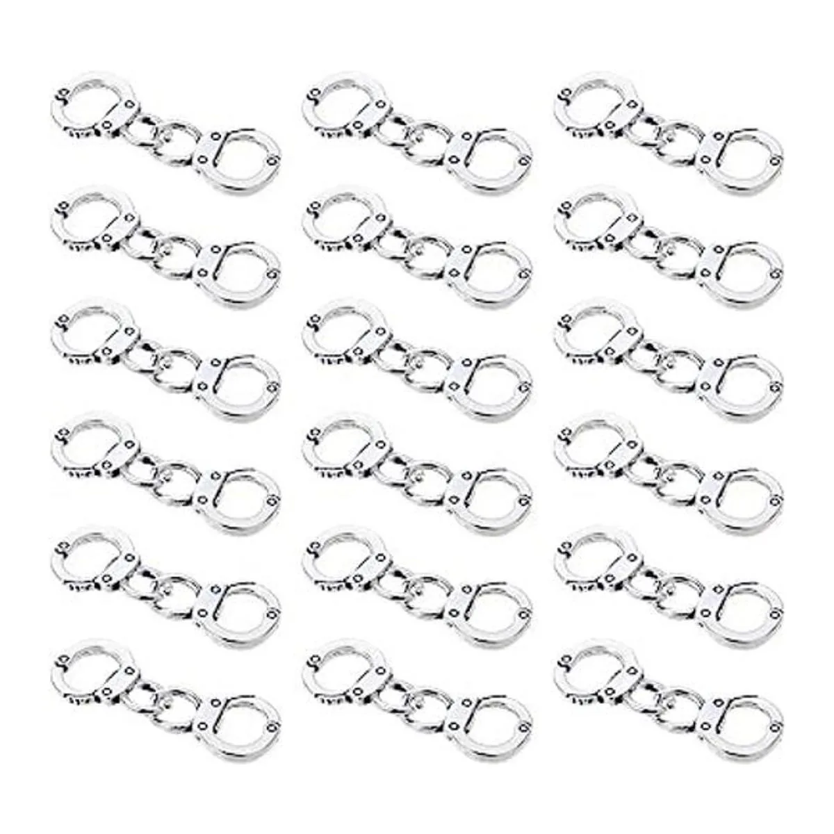 JKJF 20 pares de dijes de metal para esposas mini esposas_1