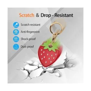 Funda de cuero para llavero compatible con Apple AirTag_3