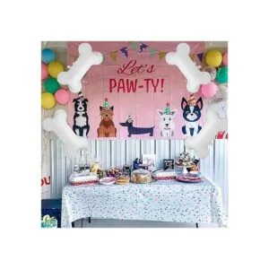 Creaides 6 globos de hueso de aluminio para perros en_5