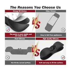 Paquete de 4 organizadores de cables para_4