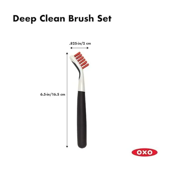 Set de cepillos OXO de buen agarre para limpieza_5