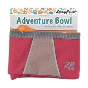 ZippyPaws Cuenco portátil de aventura al aire libre para_3