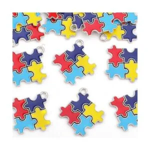 Hmjpng 20 abalorios coloridos para autismo aleación_4