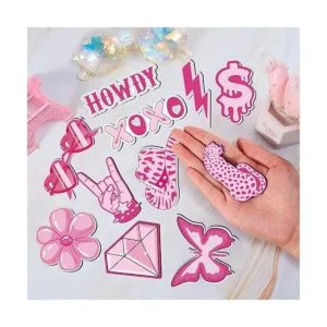 Imanes de refrigerador preppy rosa para mujer imanes de_4