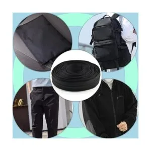 3 Rollo de cremallera de nailon de 10 yardas para coser_7