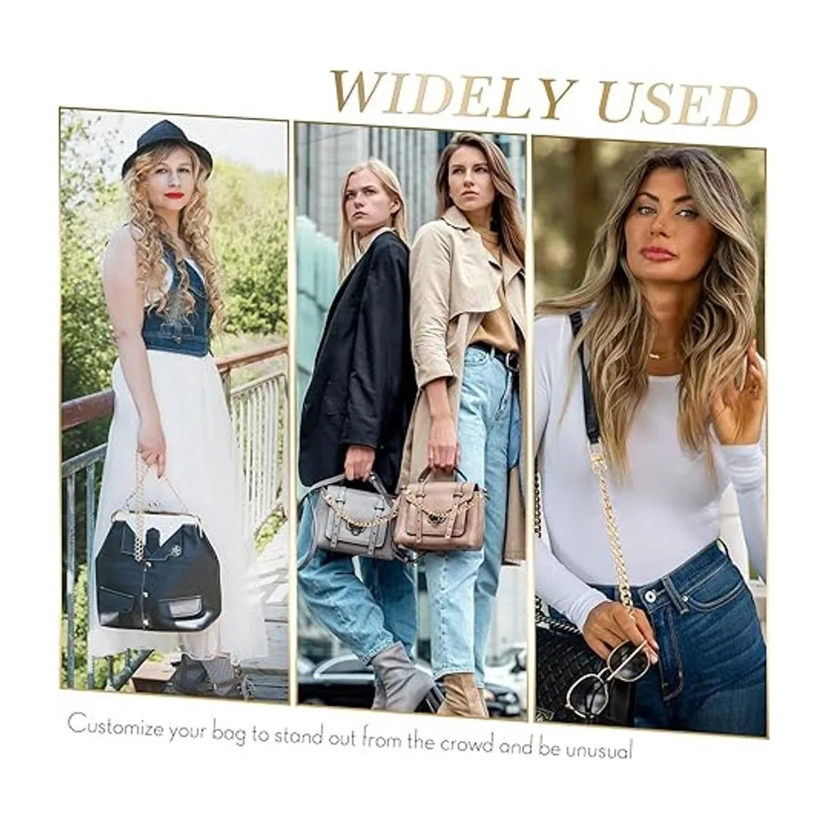 Kenning 4 piezas de 7.9 pulgadas correa de cadena para_6