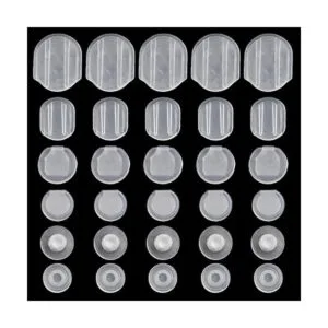 Almohadillas para aretes 60 piezas 6 tamaños cómodas_2