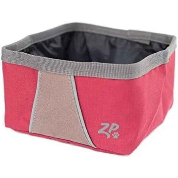 ZippyPaws Cuenco portátil de aventura al aire libre para_1