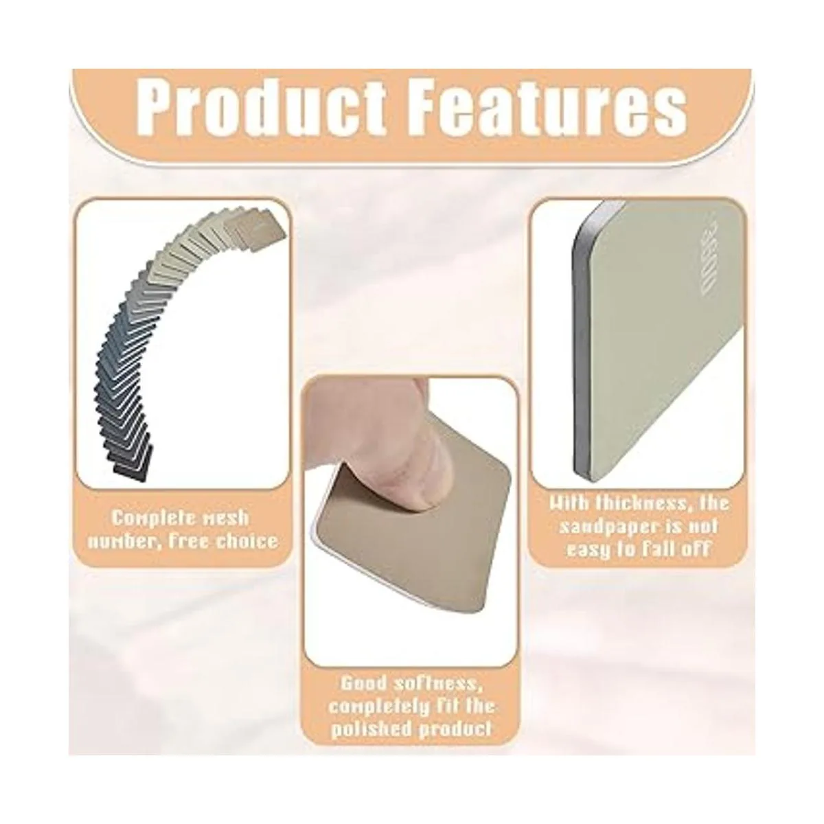 Juego de 2 almohadillas de lijado acolchadas de 2 pulgadas_2