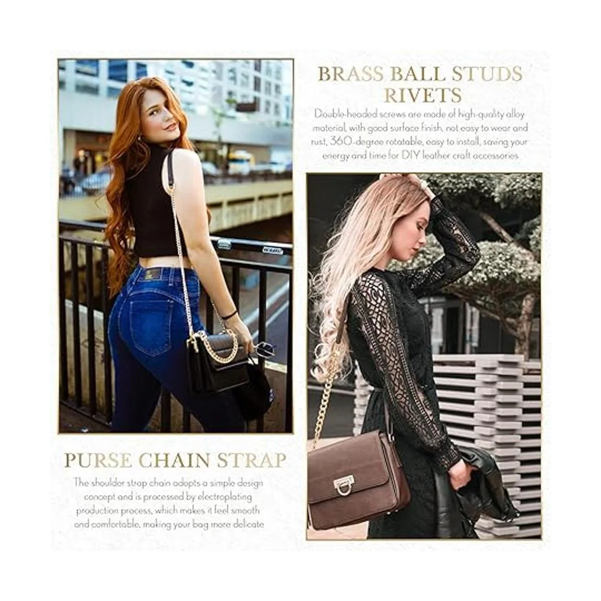 Kenning 4 piezas de 7.9 pulgadas correa de cadena para_5