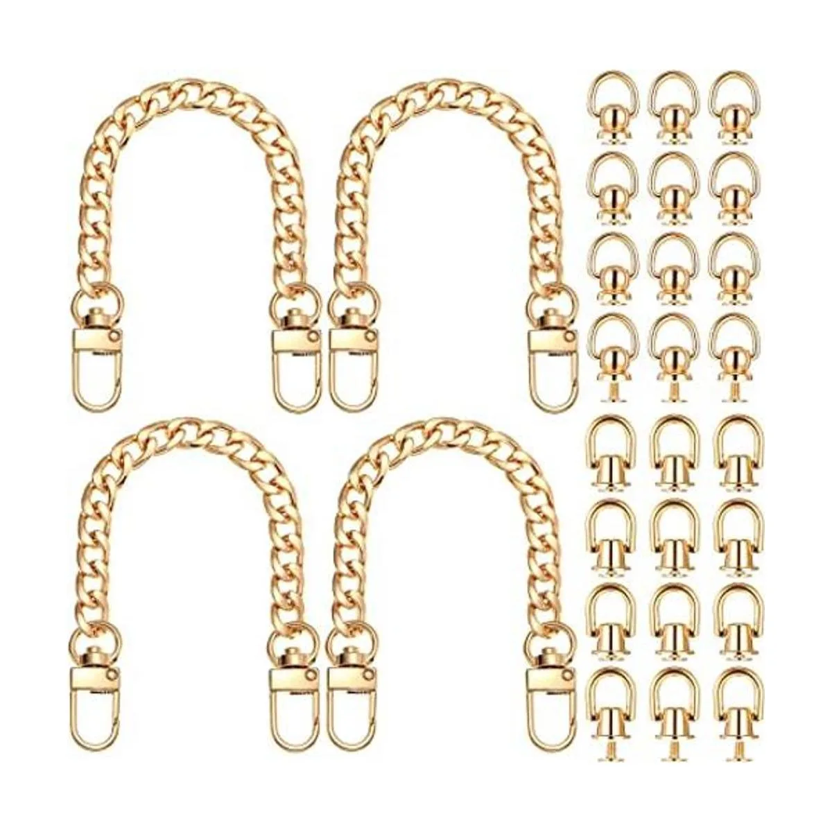 Kenning 4 piezas de 7.9 pulgadas correa de cadena para_1