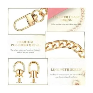 Kenning 4 piezas de 7.9 pulgadas correa de cadena para_3