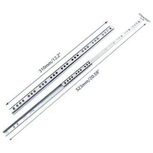 Uenhoy 1 par de diapositivas de cajón de 12.2 pulgadas de_4