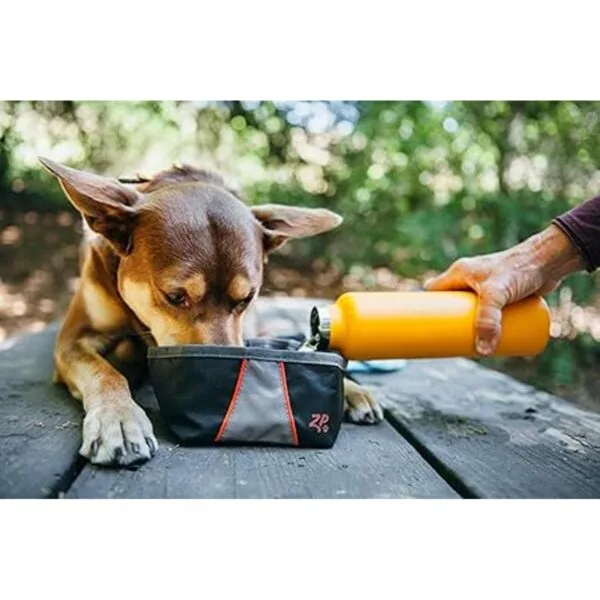 ZippyPaws Cuenco portátil de aventura al aire libre para_4
