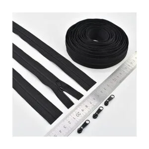 3 Rollo de cremallera de nailon de 10 yardas para coser_5