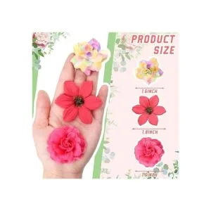 100 mini flores artesanales pequeñas para manualidades_2