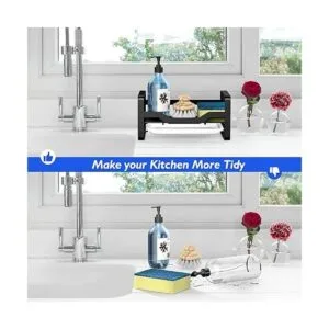 Kontoyo Soporte de esponja para fregadero de cocina_6