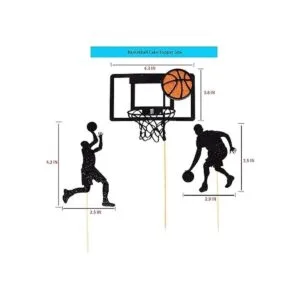 Baloncesto fiesta de cumpleaños torta sombrero de_2