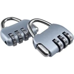 SDTC Tech Paquete de 2 mini candados antiguos con_3