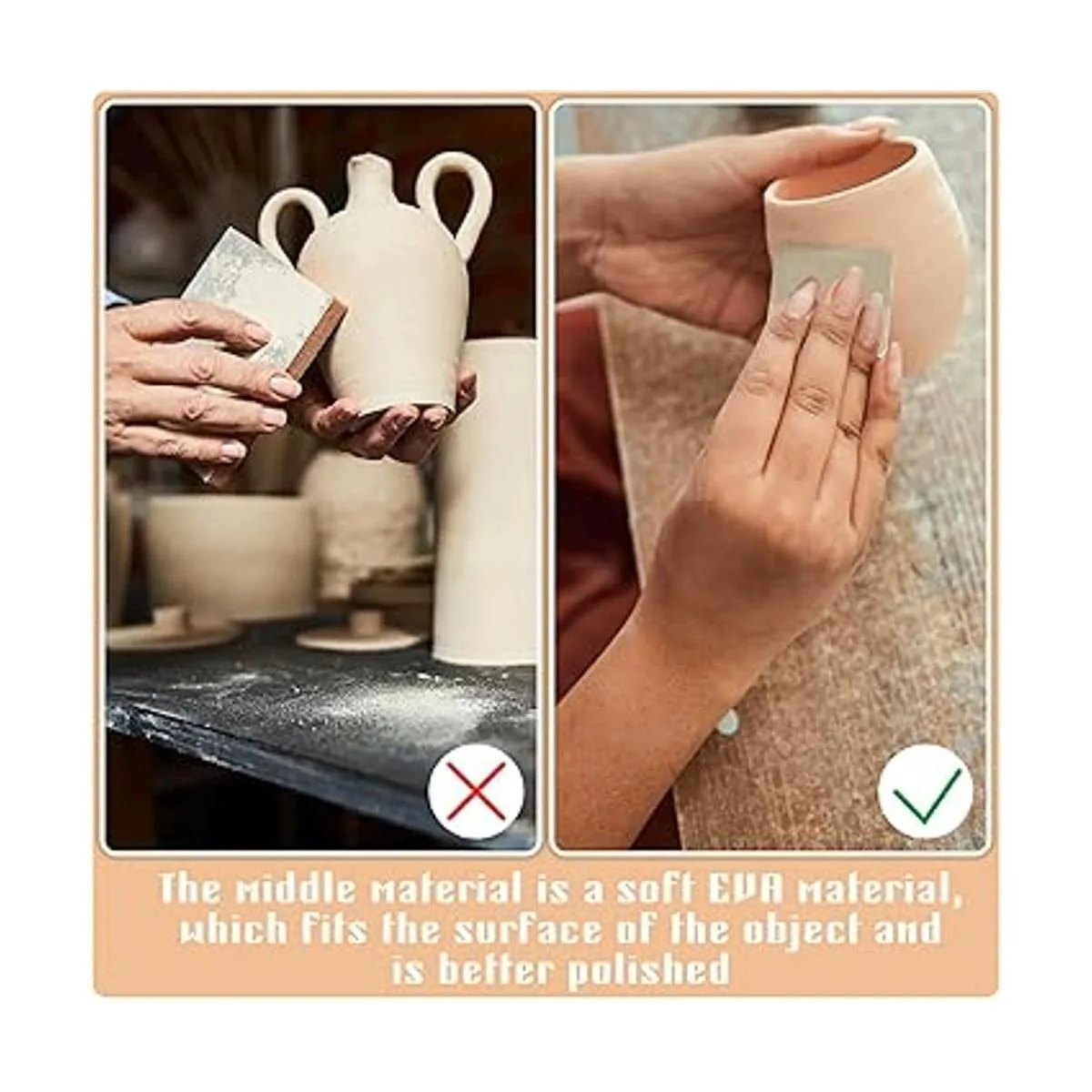 Juego de 2 almohadillas de lijado acolchadas de 2 pulgadas_4