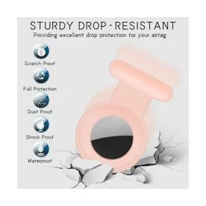 Paquete de 2 fundas compatibles con AirTag Tracker_4