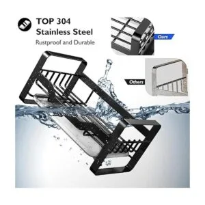 Kontoyo Soporte de esponja para fregadero de cocina_4