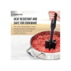 Farberware Triturador profesional de carne y papas de_5