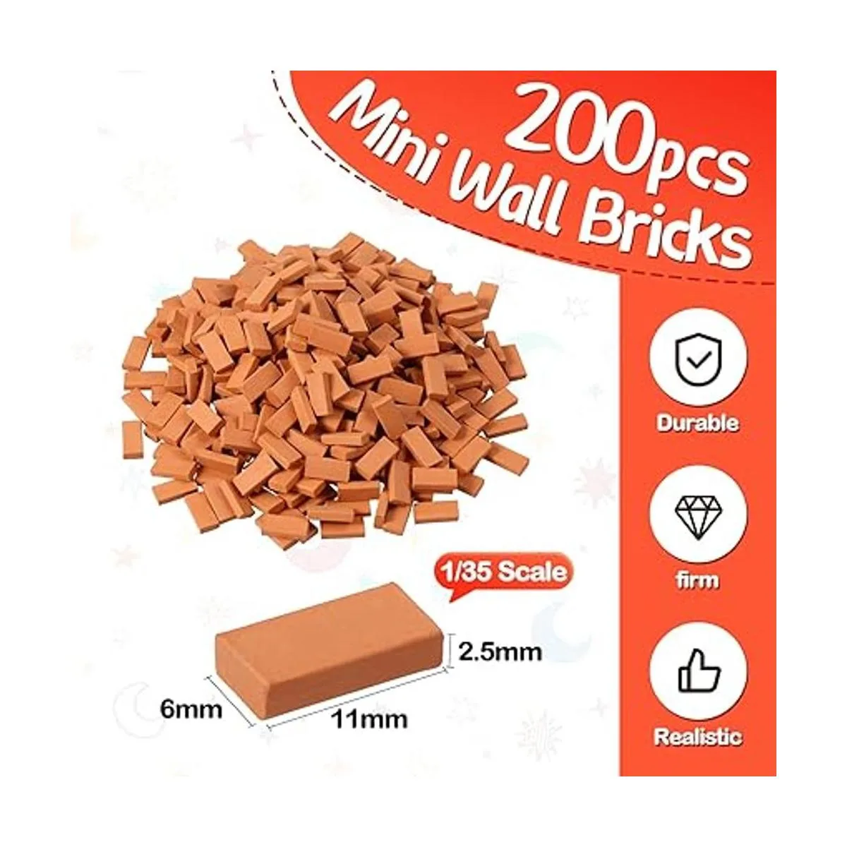 Ladrillos pequeños para paisajismo en miniatura de 135_2