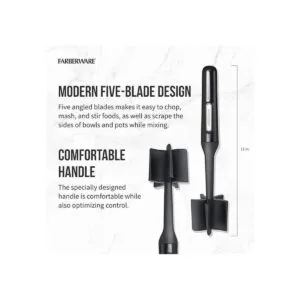 Farberware Triturador profesional de carne y papas de_4