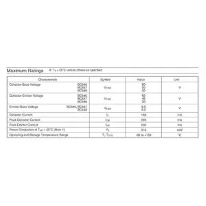 Bridgold 100 transistores BC847B 847 NPN de uso general_4