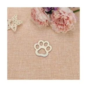 30 piezas mini pata de perro madera DIY manualidades_3