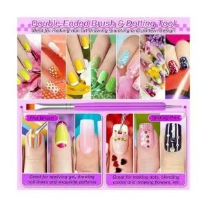 Audab Kit de pegamento de diamantes de imitación con_6