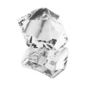 Cristales redondos acrílicos de color imitación de_3