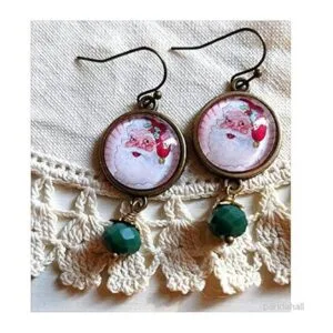 Pandahall 100 Piezas de bronce antiguo latón gancho llaves_5