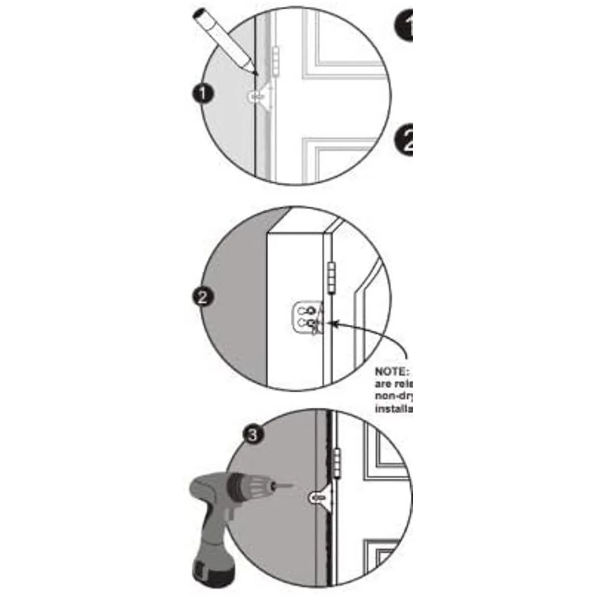 Kit de instalación de puerta EZHang Colgar rápida y fácil_4
