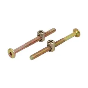 uxcell M6 x 262.5 foot 57 mm. Largo rosca Hex Socket Pan_2