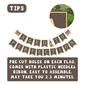 Age To Perfection Cartel de cumpleaños inspirado en_3