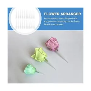 Cabilock Soporte de tubo de plástico para flores 100_4