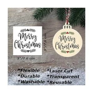 20 plantillas de Navidad pequeñas para pintar sobre madera_2