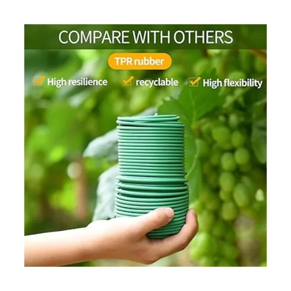 TELENT OUTDOORS Lazos suaves para plantas de 80 pies_6