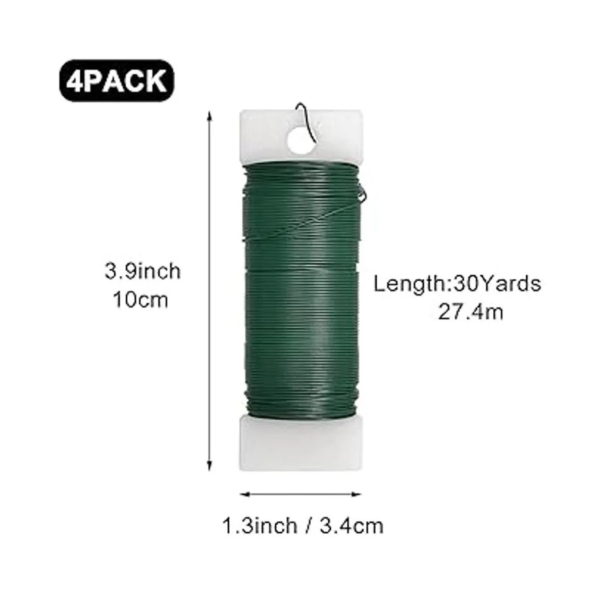 Scartink Paquete de 4 alambres florales flexibles de_2