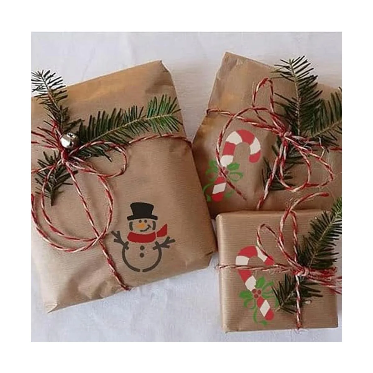 20 plantillas de Navidad pequeñas para pintar sobre madera_7