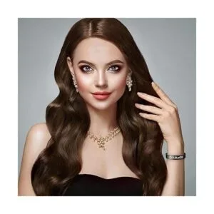 12 pulseras de aluminio anodizado en blanco de 7 x 0.5 x_5