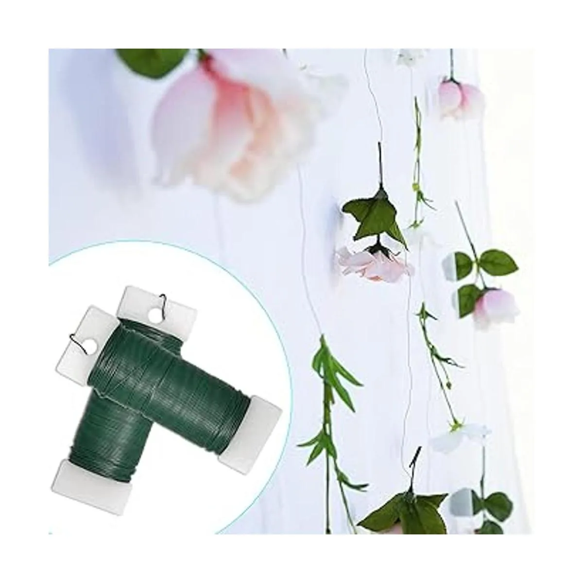 Scartink Paquete de 4 alambres florales flexibles de_5