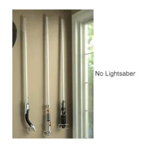 Soporte de pared pared con sable de luz transparente_4